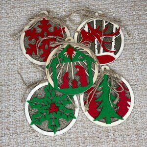Rustic Christmas Tree Ornament Bundle